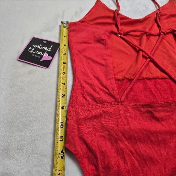 ๐ฟNWT "Mixed Threads" top, body suite,โcami top. Size M. - Picture 9 of 12